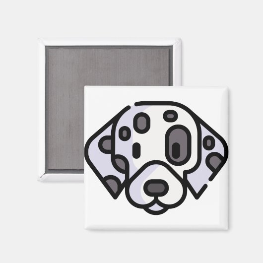 Dalmatiaans Magneet (Voorkant / Achterkant)