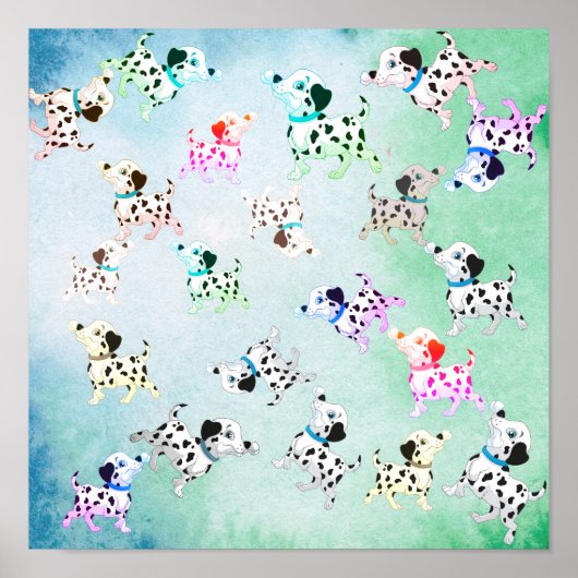 Dalmatiaans Poster (Voorkant)