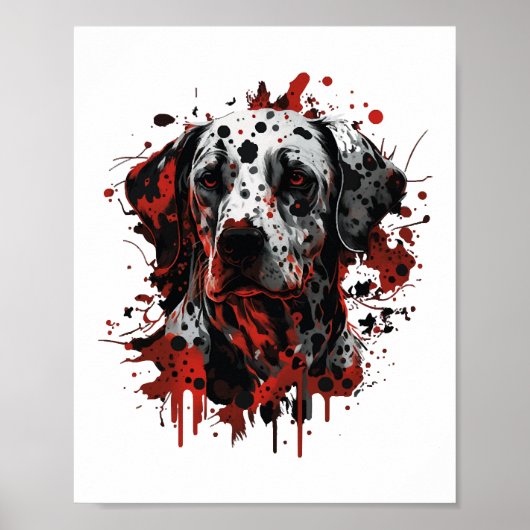 Dalmatiaans Poster (Voorkant)