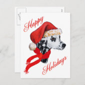 Dalmatiaans Prettige feestdagen (Voorkant / Achterkant)