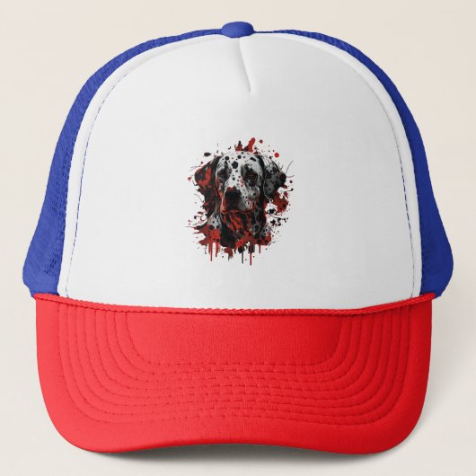 Dalmatiaans Trucker Pet (Voorkant)
