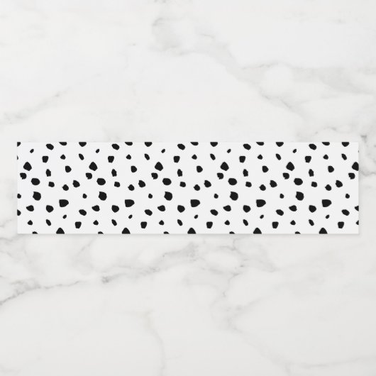 Dalmatiaans Waterfles Etiket (Enkel label)