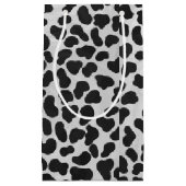 Dalmatiaans zwart-wit afdrukken klein cadeauzakje (Voorkant)