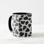 Dalmatiaans zwart-wit afdrukken mok (Voorkant links)