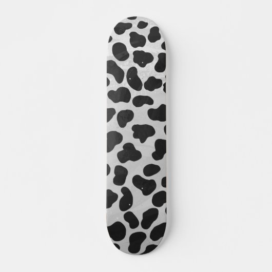 Dalmatiaans zwart-wit afdrukken skateboard (Voorkant)