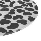 Dalmatiaans zwart-wit afdrukken snijplank (Hoek)