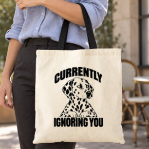 Dalmatiaanse Antisociale Sarcastische Introverte H Tote Bag