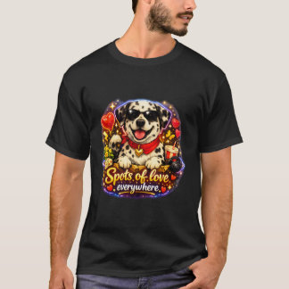 Dalmatiaanse Charme – “Overal Vlekjes van Liefde.” T-shirt
