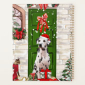 Dalmatiaanse hond Kerstmis Planner (Achterkant)