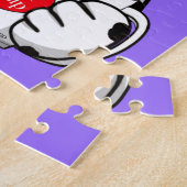 Dalmatiaanse koffie legpuzzel (Zijkant)