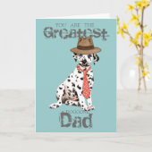 Dalmatiaanse vader kaart (Gele Bloem)