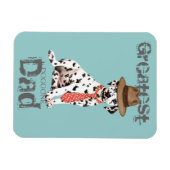 Dalmatiaanse vader magneet (Horizontaal)