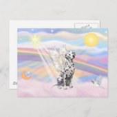 Dalmatian Angel Briefkaart (Voorkant / Achterkant)