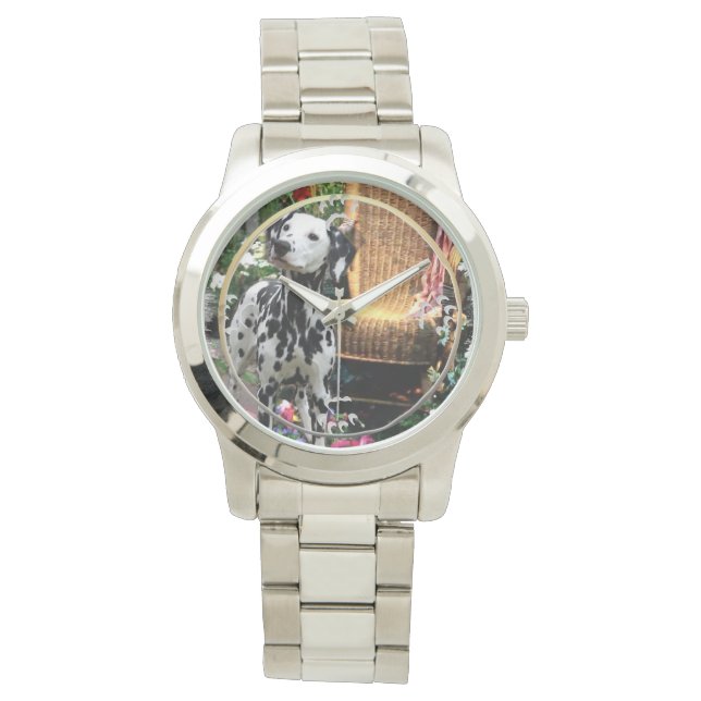 Dalmatian Art Gifts Horloge (Voorkant)