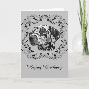 Dalmatian Birthday Kaart