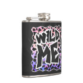 Dalmatian Black en Pink Wild Me Heupfles (Rechts)