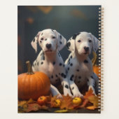 Dalmatian chiot automne délice citrouille (Dos)