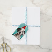 Dalmatian Christmas Cadeaulabel (Met Touw)