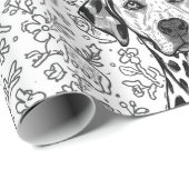 Dalmatian christmas cadeaupapier (Rol Hoek)