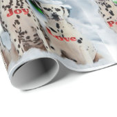 Dalmatian Christmas Cadeaupapier (Rol Hoek)