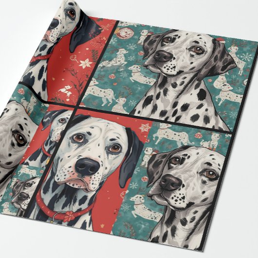 Dalmatian christmas cadeaupapier