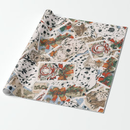 Dalmatian christmas cadeaupapier