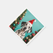 Dalmatian Christmas Servet (Hoek)