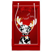 Dalmatian Deer Dog Fun SGB Klein Cadeauzakje (Voorkant)