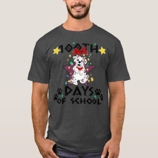 Dalmatian Dog 100 dagen school Dalmatian Dog Tea T-shirt