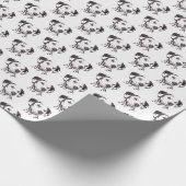 Dalmatian Dog Art Gift Wrapping Paper Cadeaupapier (Hoek)