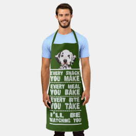Dalmatian Dog Elke snack die je bakt Schort