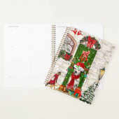 Dalmatian Dog Kerstmis Planner (Display)