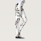 Dalmatian Dog Legging, Animal Legging for women (Droite)