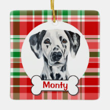 Dalmatian Dog Ornament