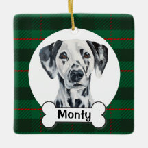 Dalmatian Dog Ornament
