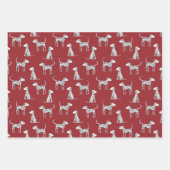 Dalmatian Dog Pattern Inpakpapier Vel (Voorkant)
