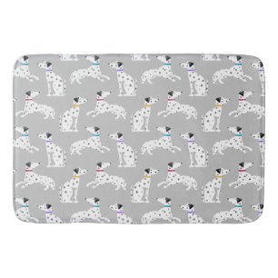 Dalmatian Dog Polka Dot Animal Waterverf Kinder Badmat