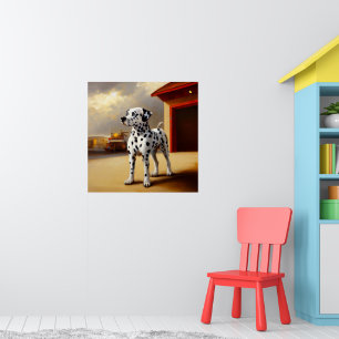 Dalmatian Dog Poster