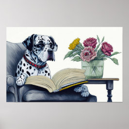Dalmatian Dog Poster