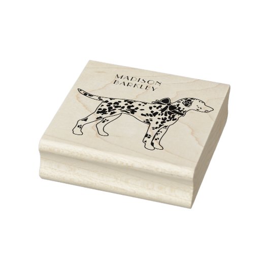 Dalmatian Dog Puppy Rubberstempel (Stempel)