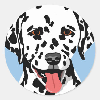 Dalmatian Dog Stickers