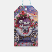 Dalmatian Dog Valentine's Day  Cadeaulabel (Achterkant)