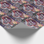 Dalmatian Dog Valentine's Day  Cadeaupapier (Hoek)