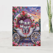 Dalmatian Dog Valentine's Day  Kaart (Voorkant)