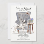 Dalmatian Dog | Verplaatsingsaankondiging Aankondiging (Voorkant)