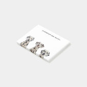 Dalmatian Dogs Post-it® Notes (Schuin)