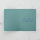 Dalmatian - Easter Bone Hunt, Anyone? Feestdagen Kaart (Binnen)