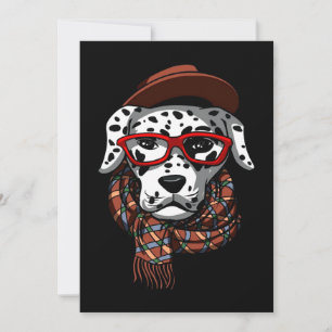 Dalmatian Gift Dalmatische Cool Bedankkaart