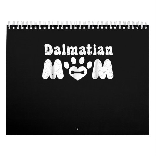 Dalmatian Gift | Dalmatische mam Kalender (Hoes)