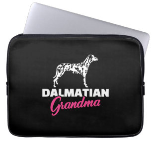 Dalmatian Grandma Laptop Sleeve
